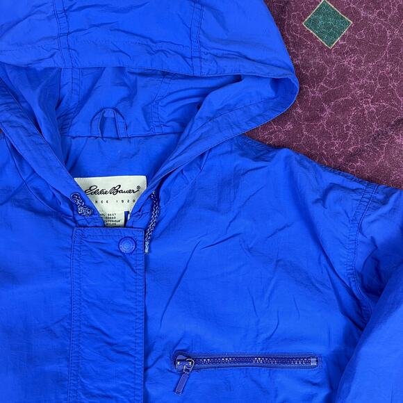 Vintage Eddie Bauer Jacket Blue - Picture 1 of 5